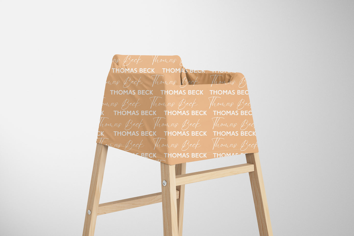 Solid Color Stacked Font Personalized Multi Use Cover