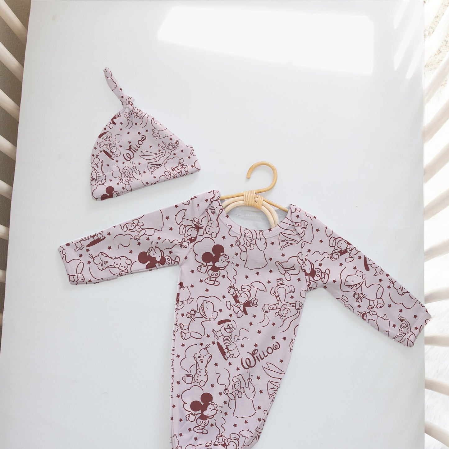 Park Doodles Personalized Name Infant Gown