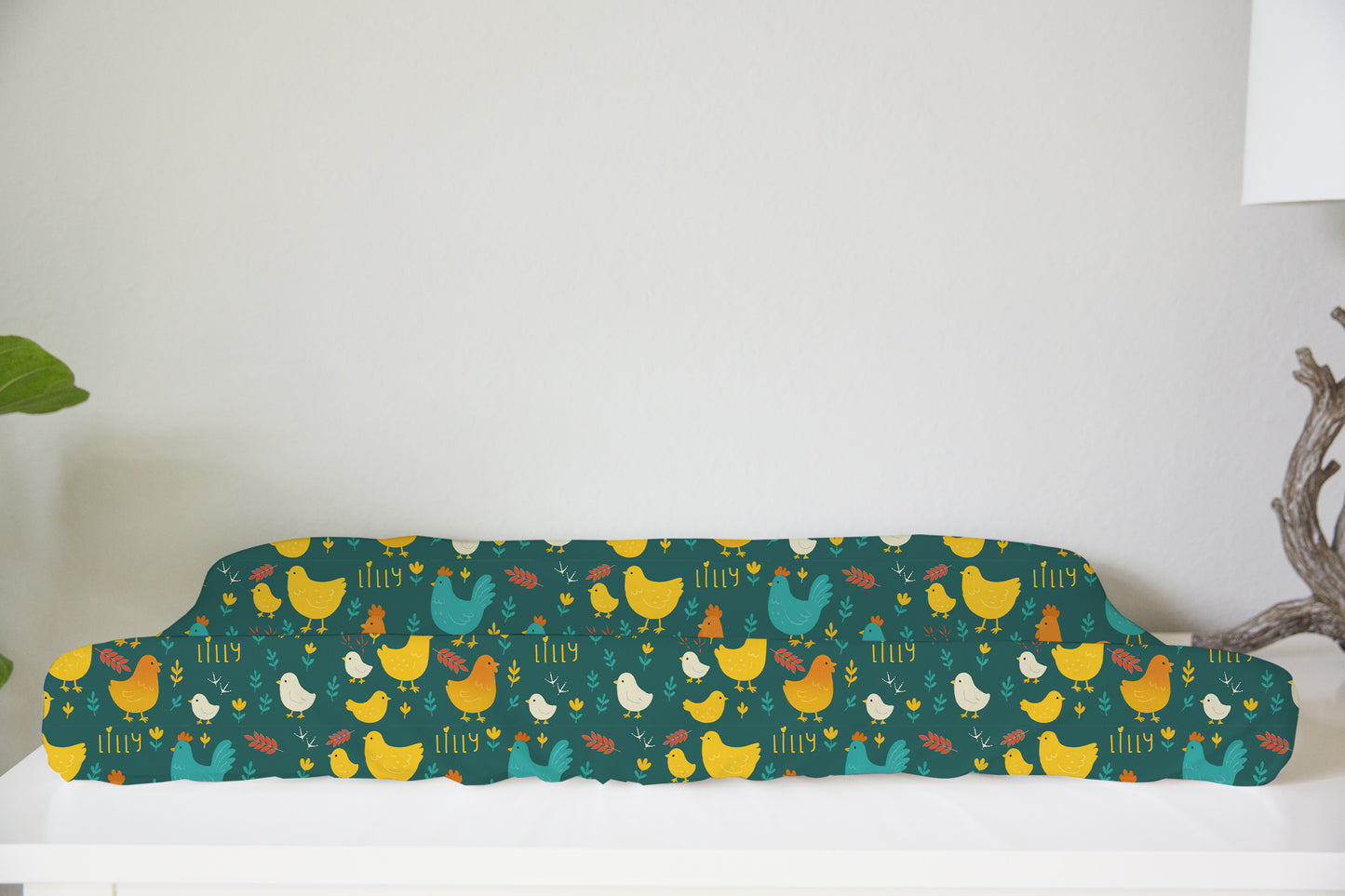 Cluck & Bloom Personalized Changing Pad Cover