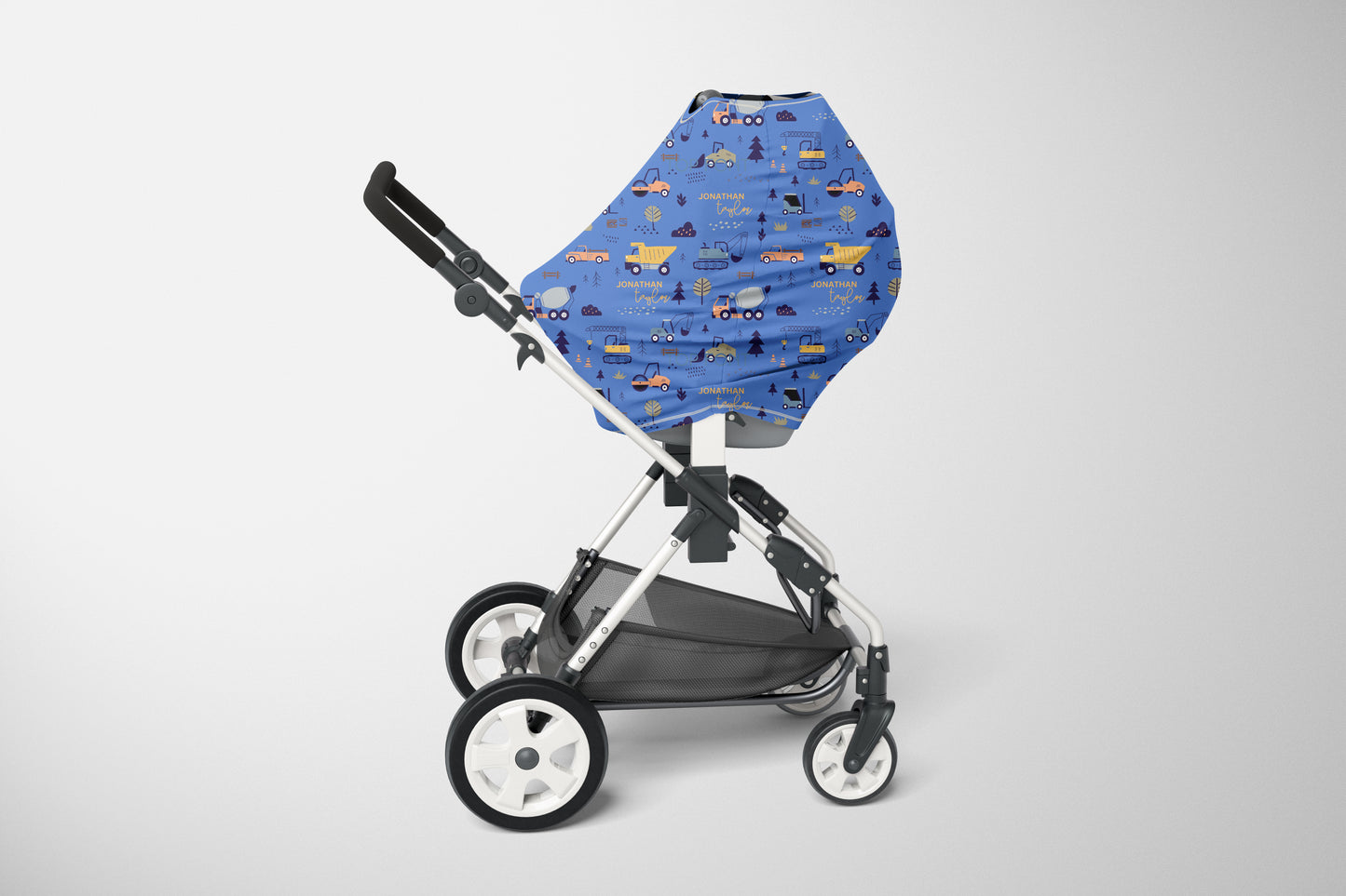 Boy Construction Personalized Multi Use Cover