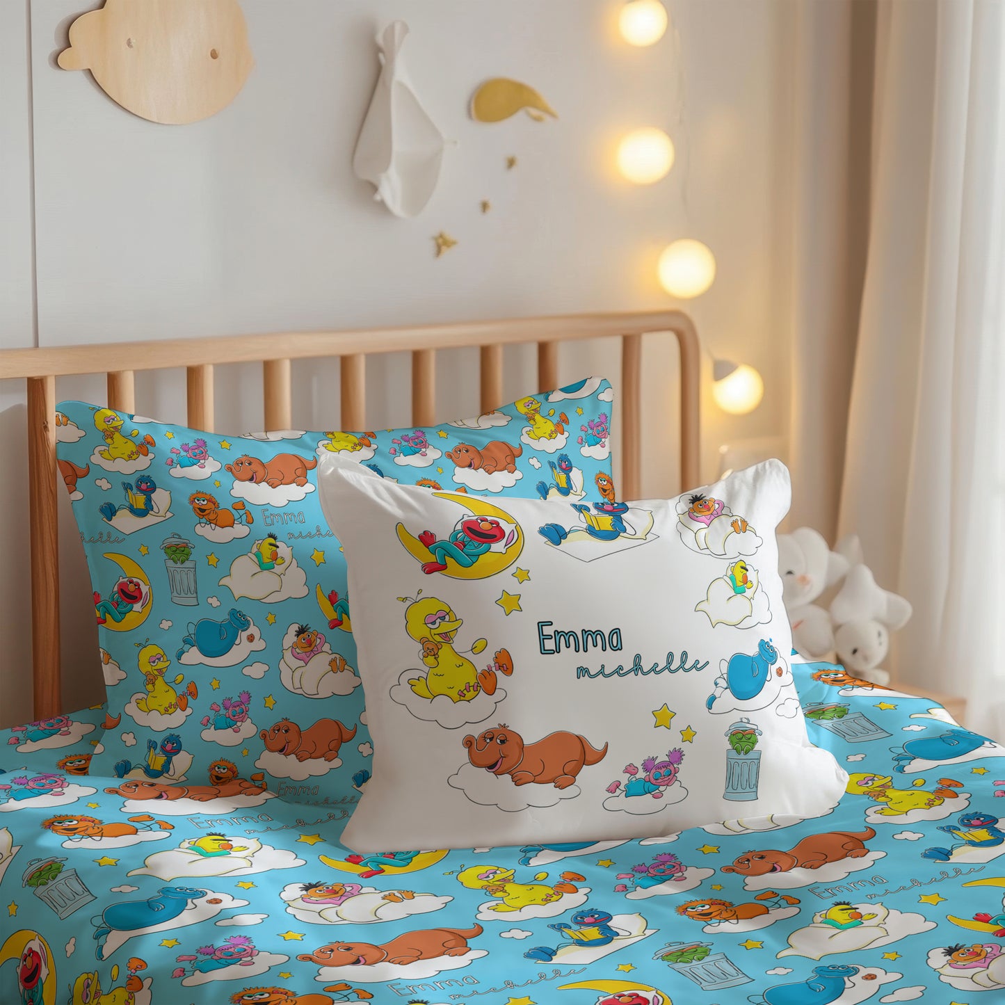 Snoozy Street Build Your Own Personalized Twin Bedding Set – Sheets & Pillowcase Options