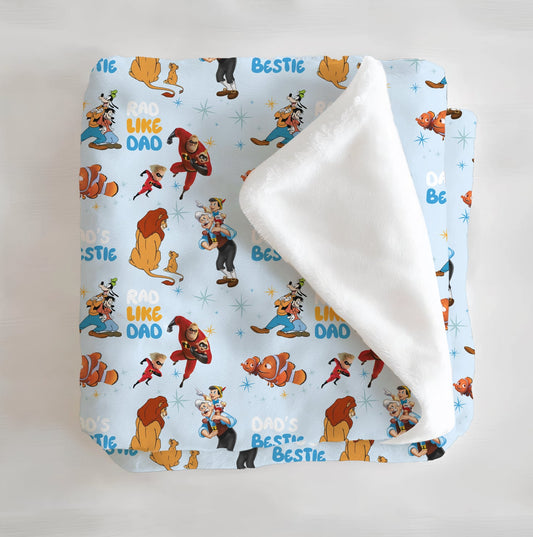 Little Britches Collaboration Minky Blanket