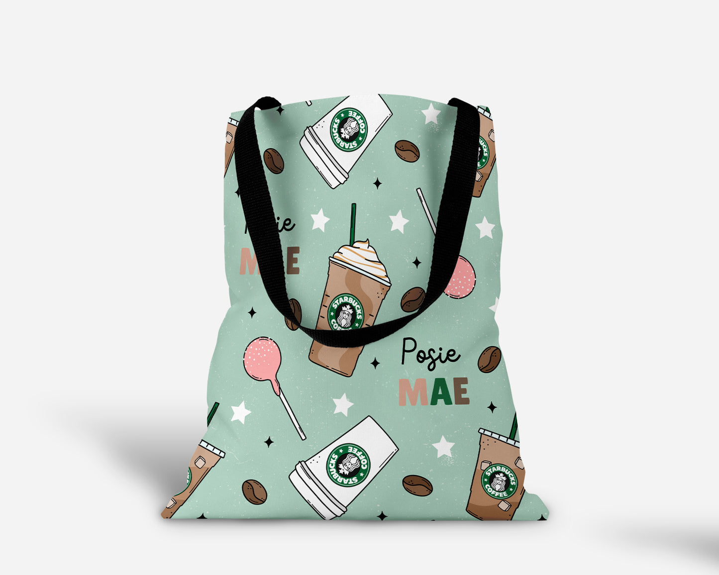 Cocoa & Cake Pops Personalized Tote Bag