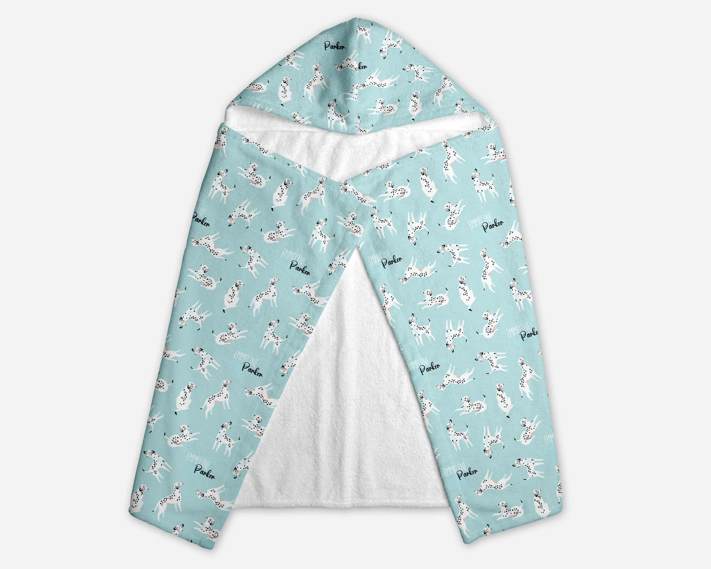 Seeing Spots Personalized Hooded Towel
