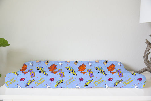 Besties Personalized Changing Pad Cover