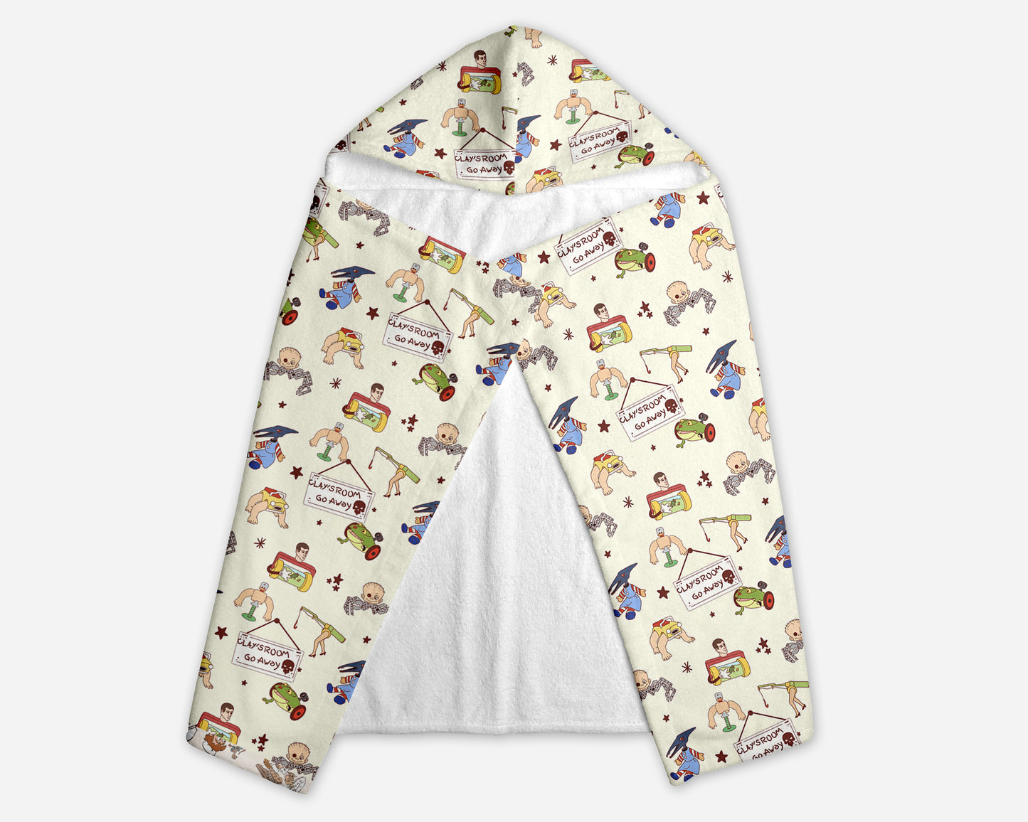 Sid's Room Personalized Hooded Towel