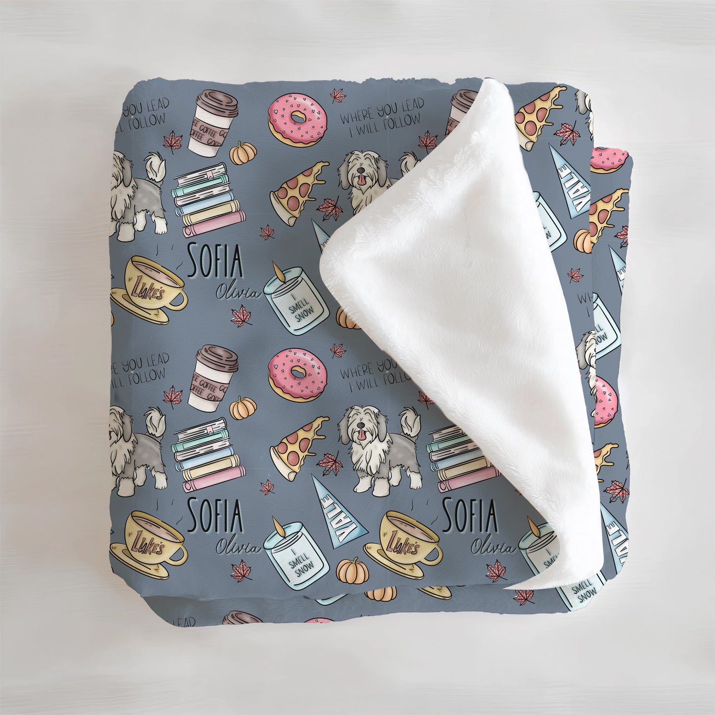 Gilmore Girl Personalized Minky Blanket