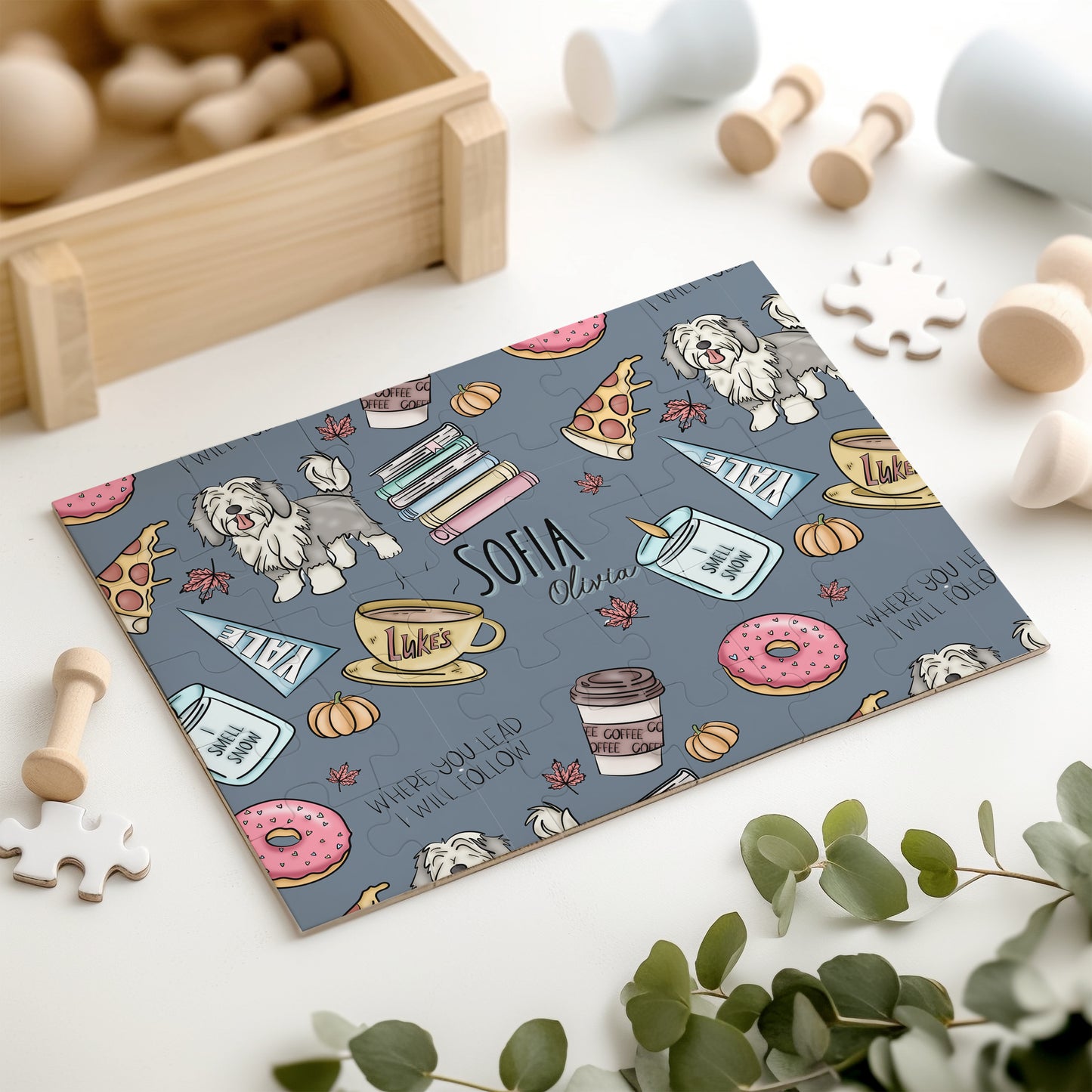 Gilmore Girl Kids Personalized 30 Piece Puzzle