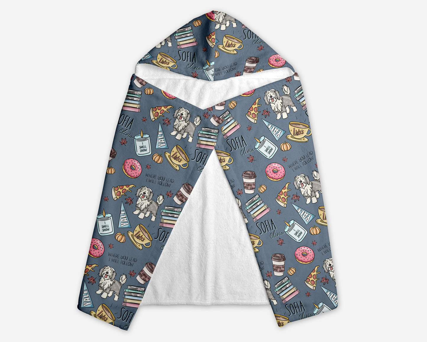 Gilmore Girl Personalized Hooded Towel