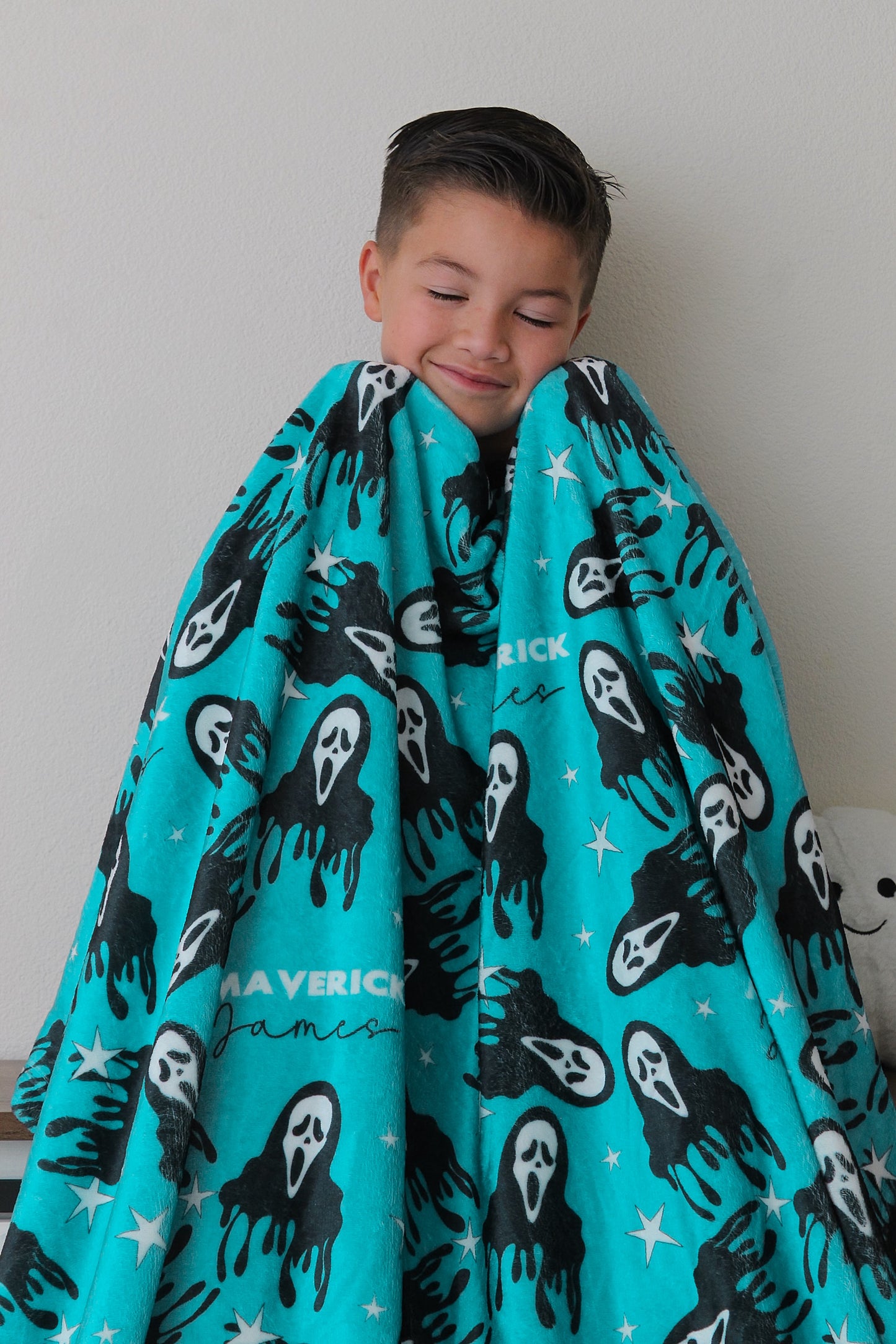 Don't Hang Up Halloween Long Sleeve Jersey Jams – Two-Piece Loungewear Set