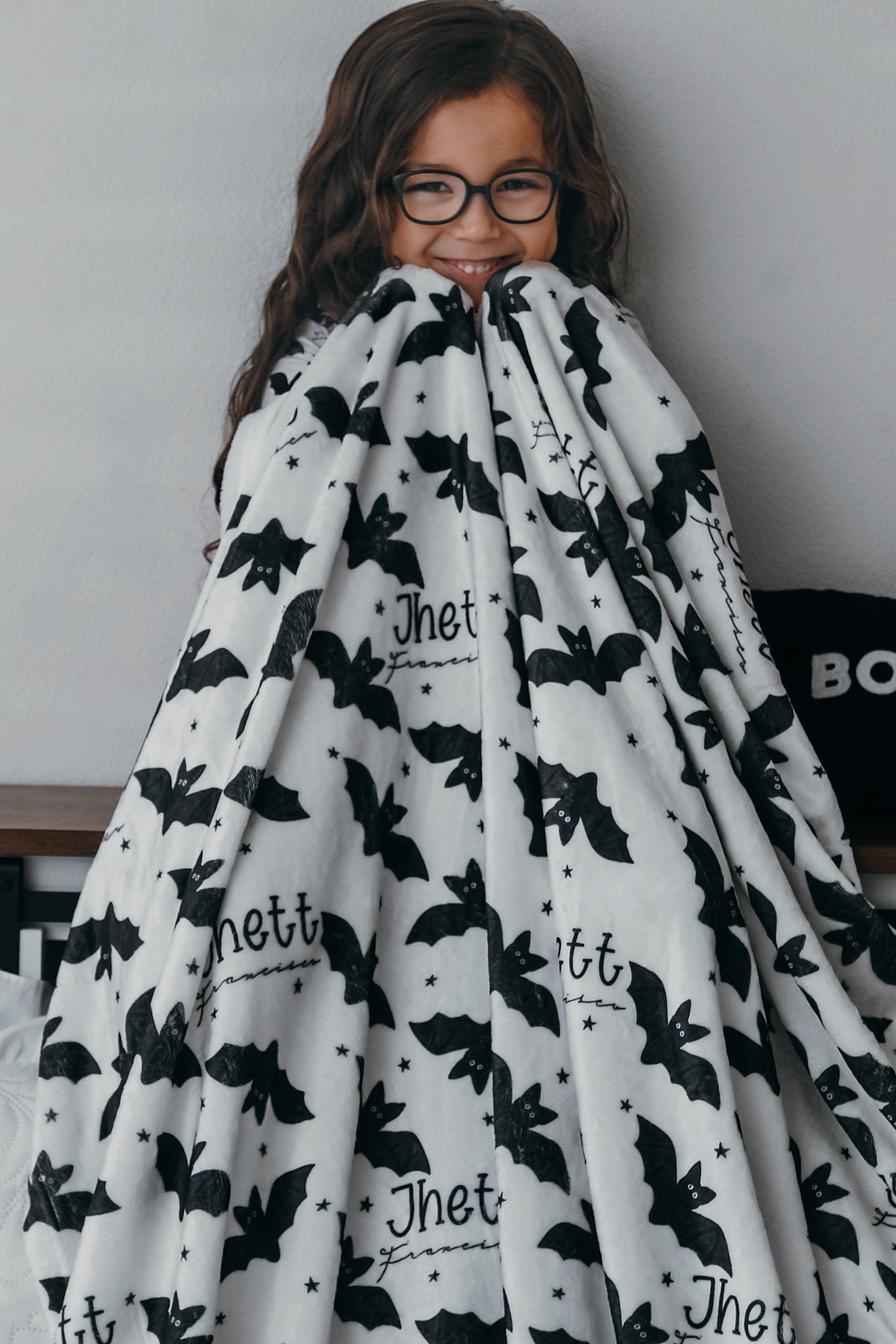 Feelin Batty Halloween Long Sleeve Jersey Jams – Two-Piece Loungewear Set