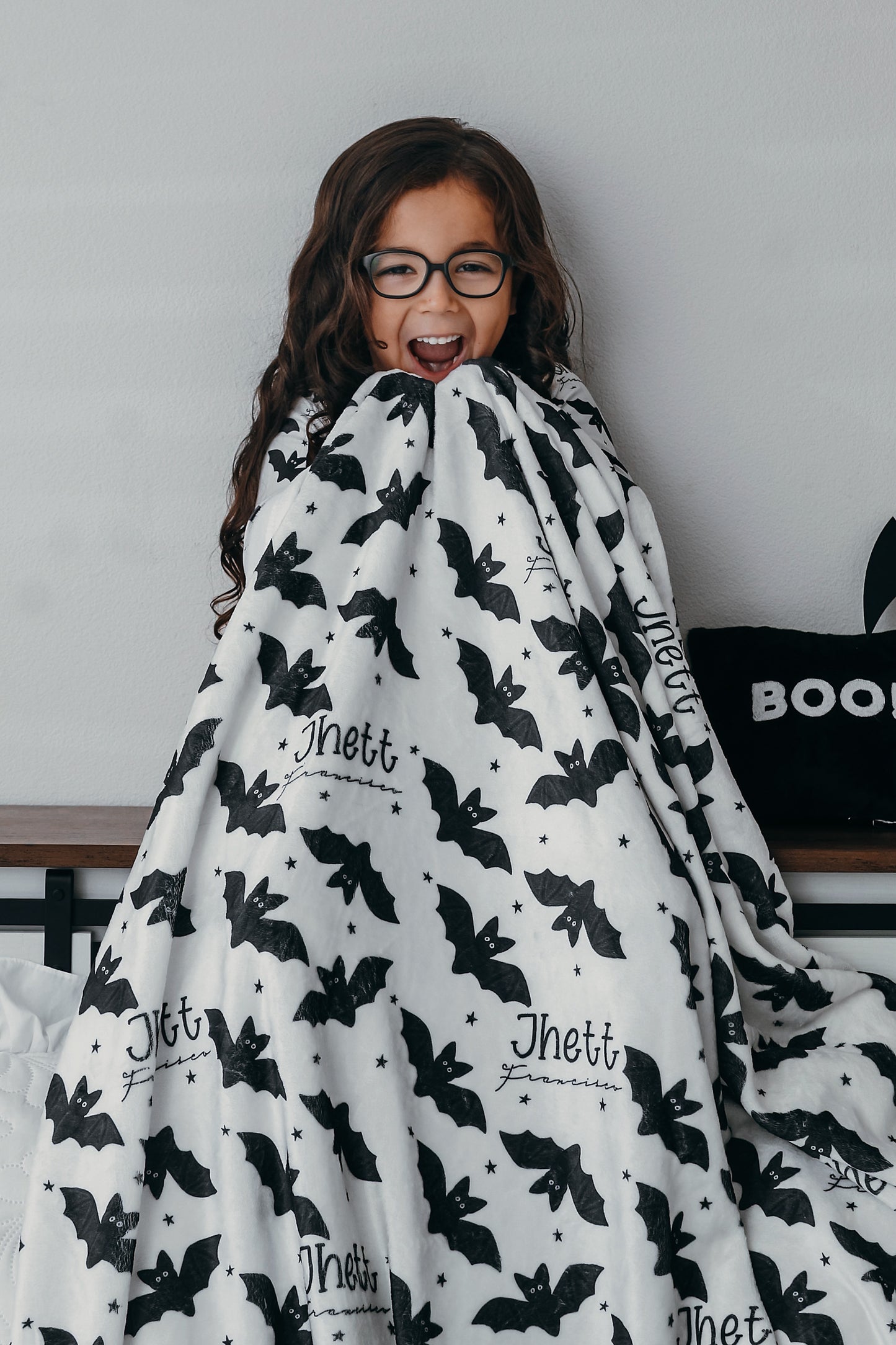 Feelin Batty Halloween Long Sleeve Jersey Jams – Two-Piece Loungewear Set