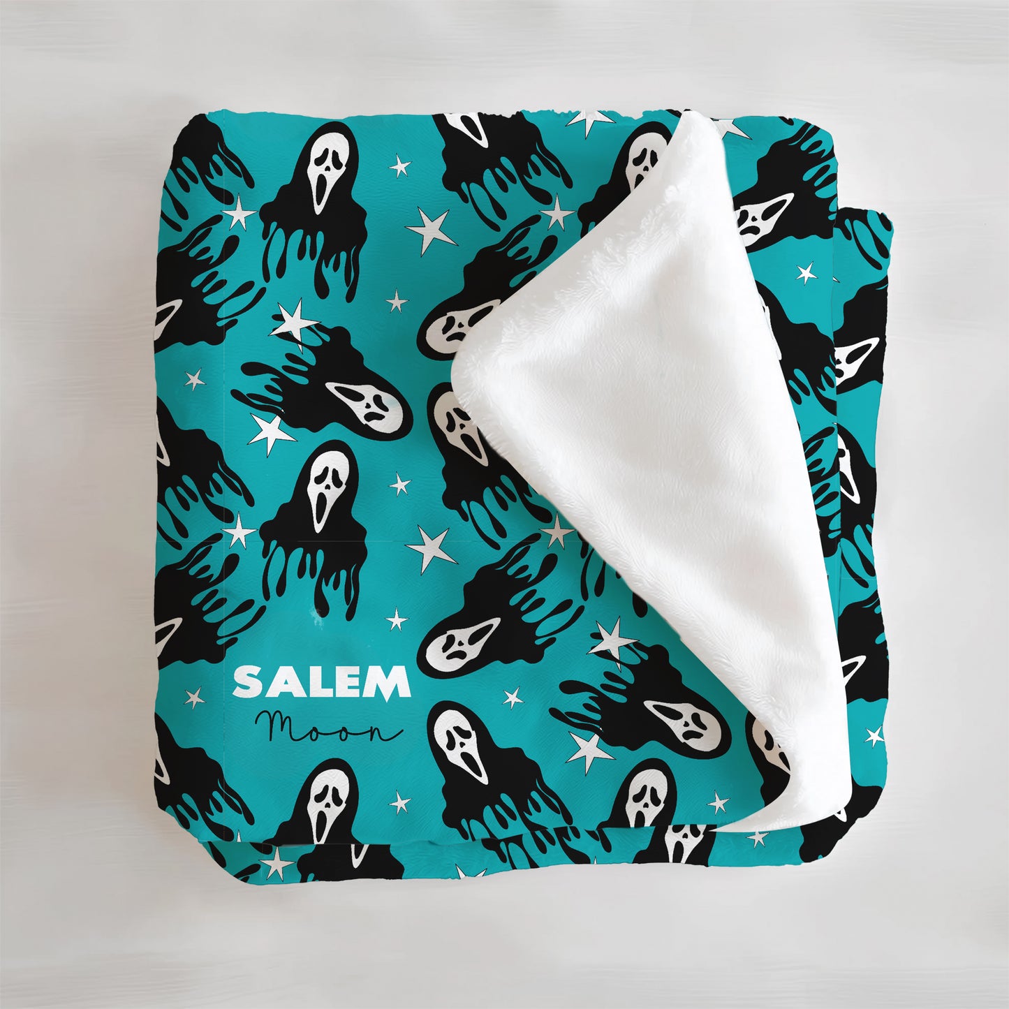 Don't Hang Up Halloween Minky Blanket