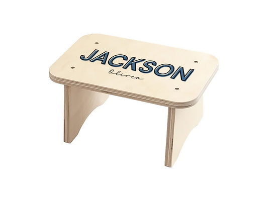 Kids Personalized Step Stool | You chose the color!