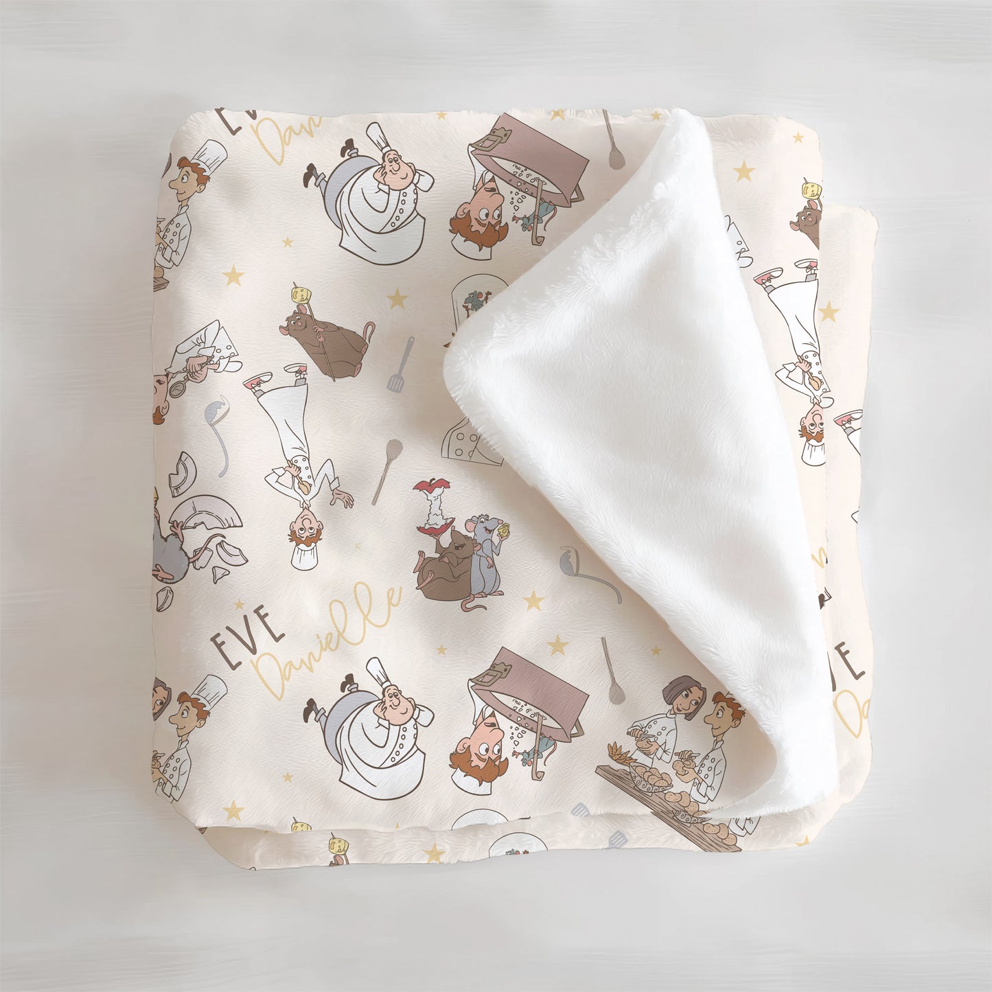 Remi Room Personalized Minky Blanket