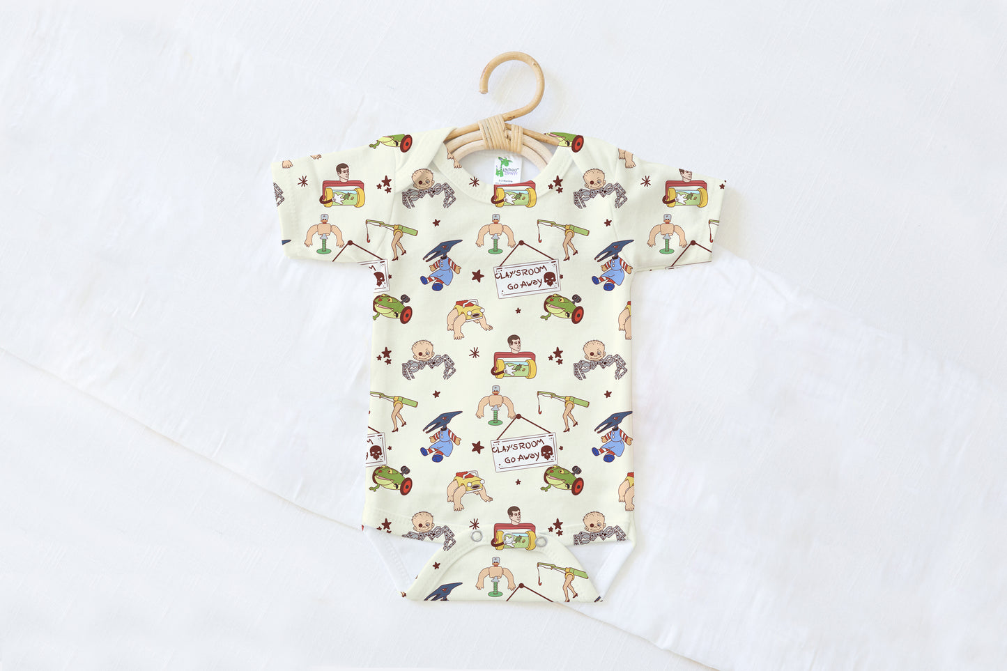 Sids Room Personalized Name Baby Bodysuit