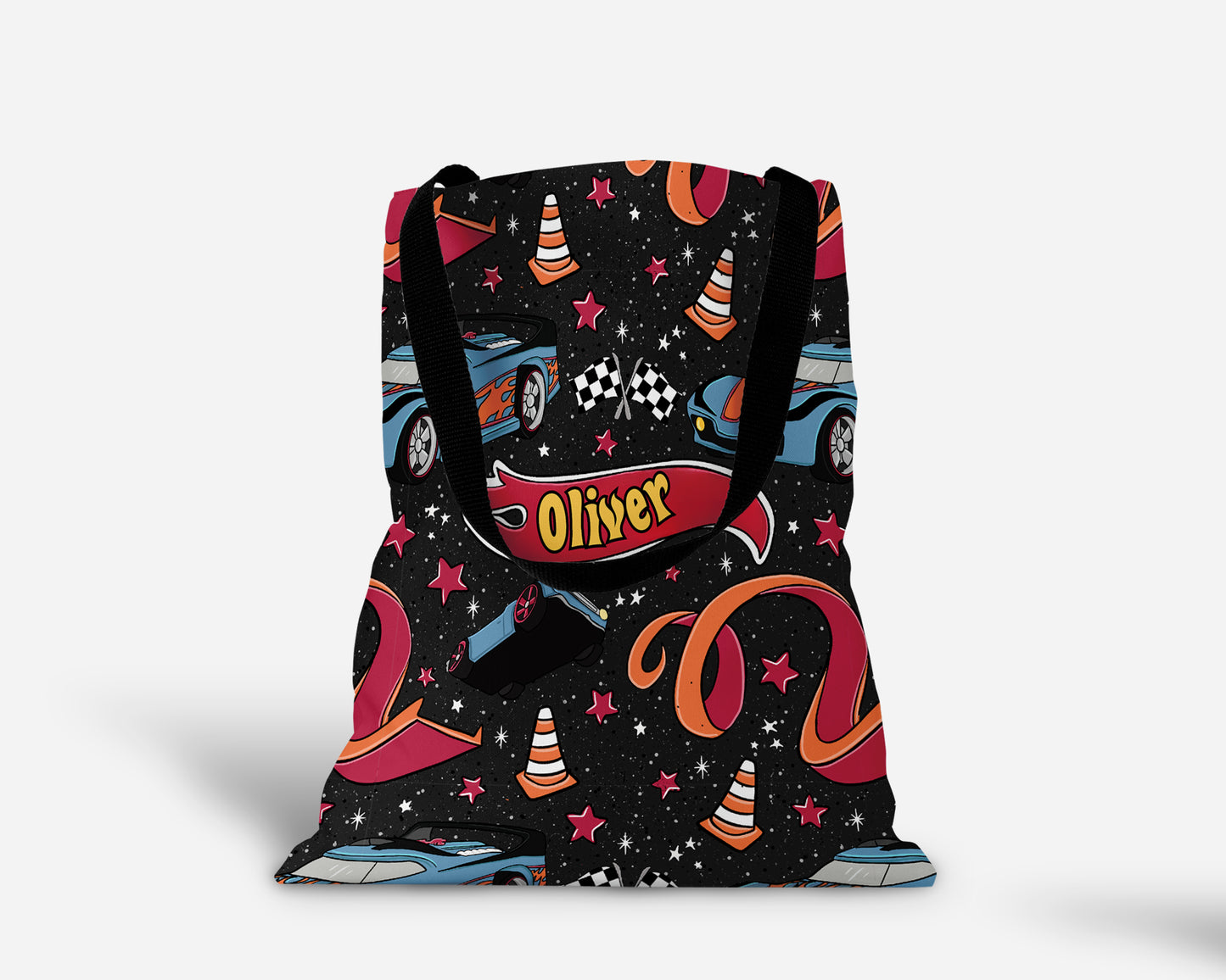 Let's Race Personalized Tote Bag