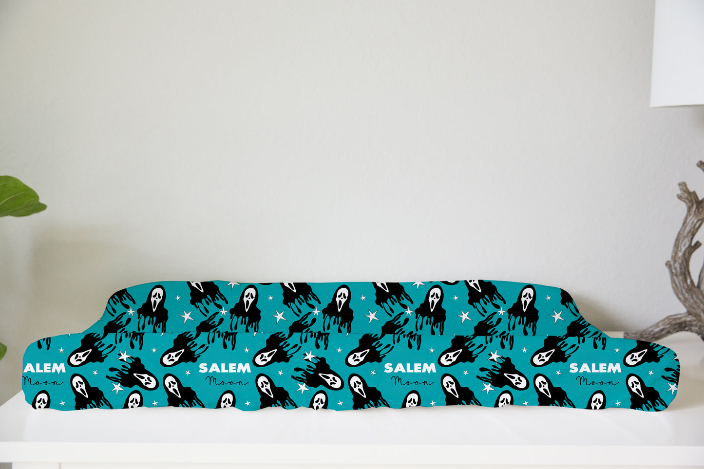 Don't Hang Up Halloween Personalized Changing Pad Cover