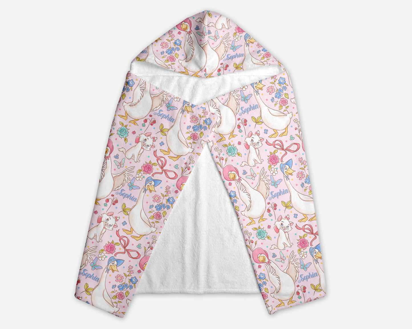 Marie Personalized Hooded Towel