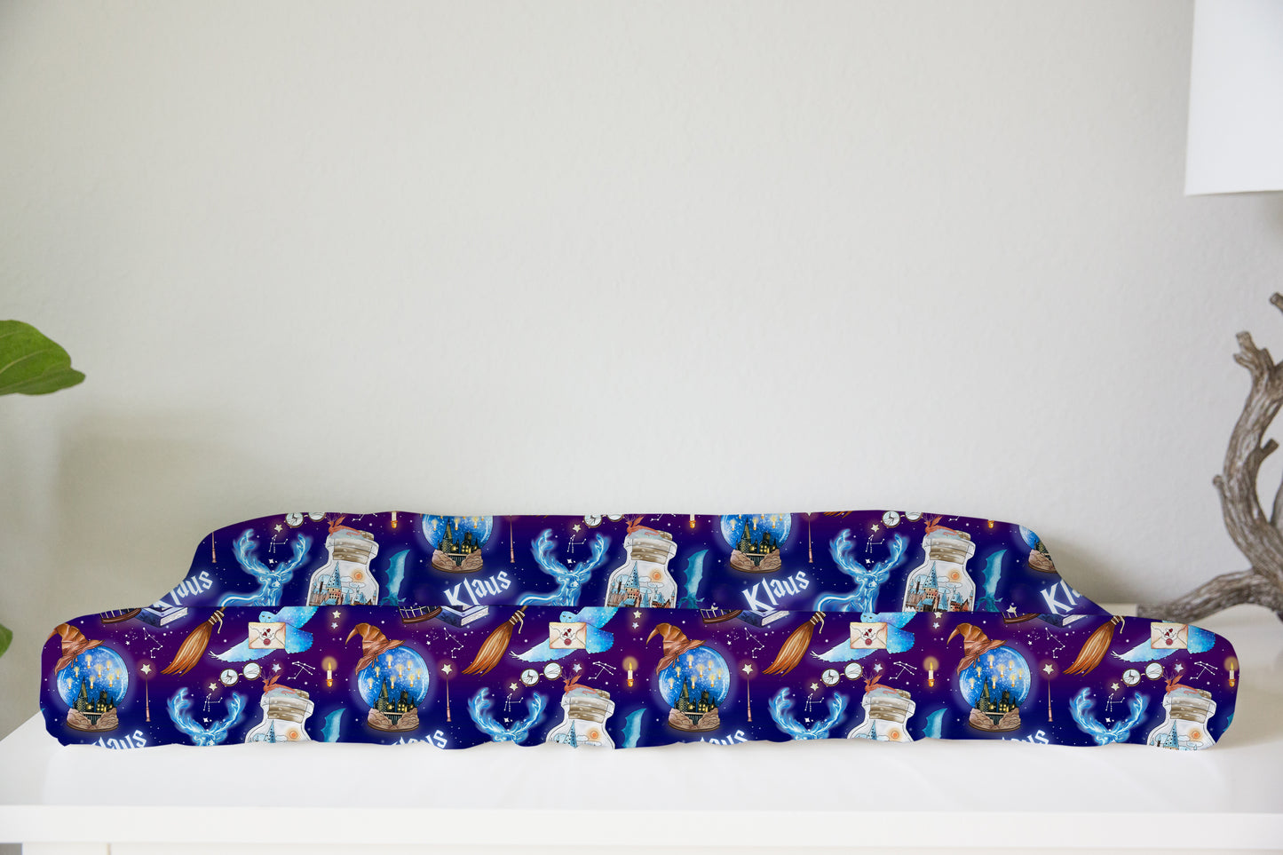 Wizarding World Personalized Changing Pad Cover