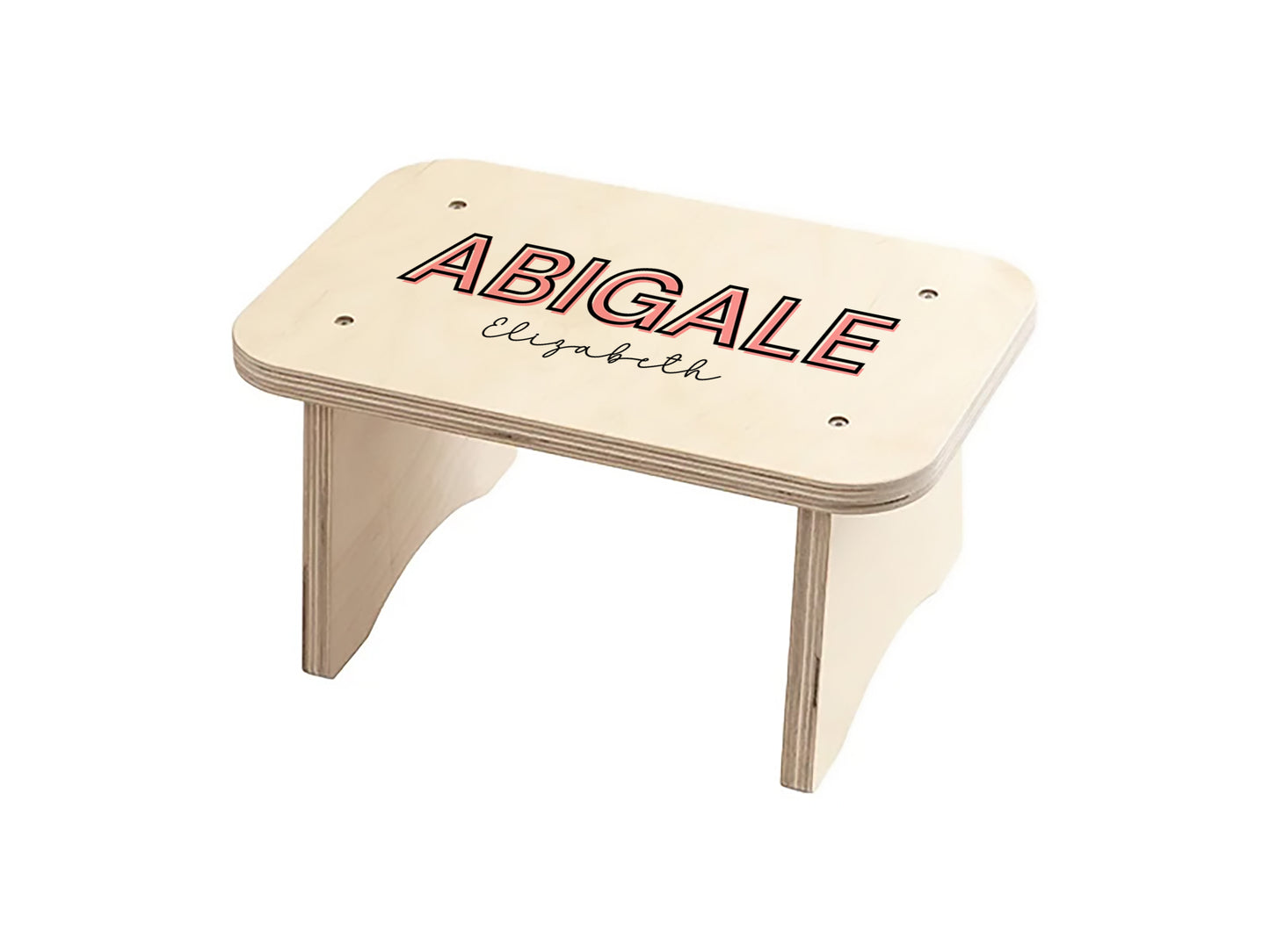 Kids Personalized Step Stool | You chose the color!