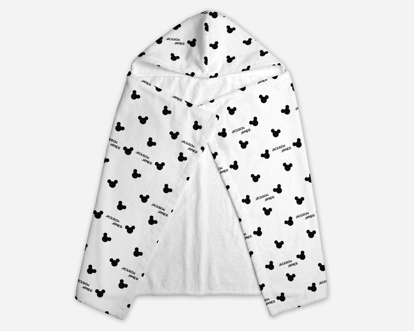 Mr. Mouse Personalized Hooded Towel