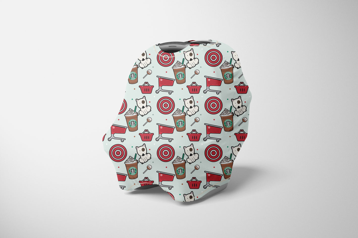Carts & Coffee Personalized Multi Use Cover