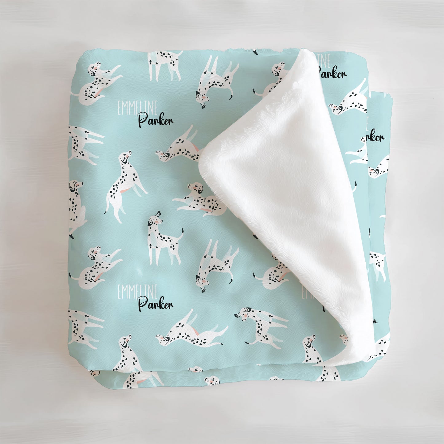Seeing Spots Personalized Minky Blanket