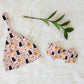 Purr-anormal Activity Halloween Personalized Knotted Newborn Hat & Bow Headband