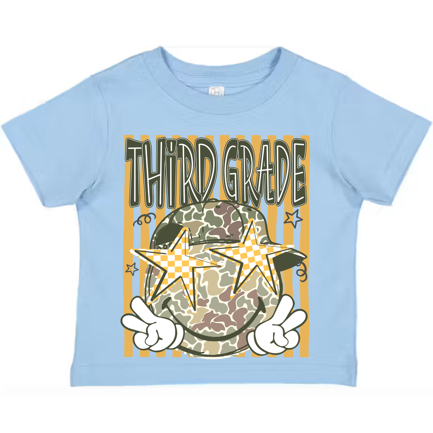 Back To School Cool Dude Kids Graphic Tee  | Multiple Colorways & Grades