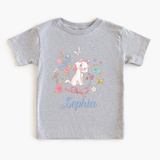 Marie Personalized Kids Graphic Tee  | Multiple Colorways