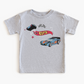 Let's Race Personalized Kids Graphic Tee  | Multiple Colorways