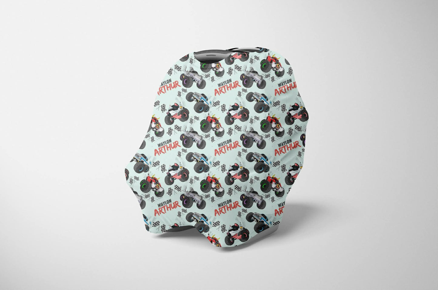 Monster Trucks Personalized Multi Use Cover