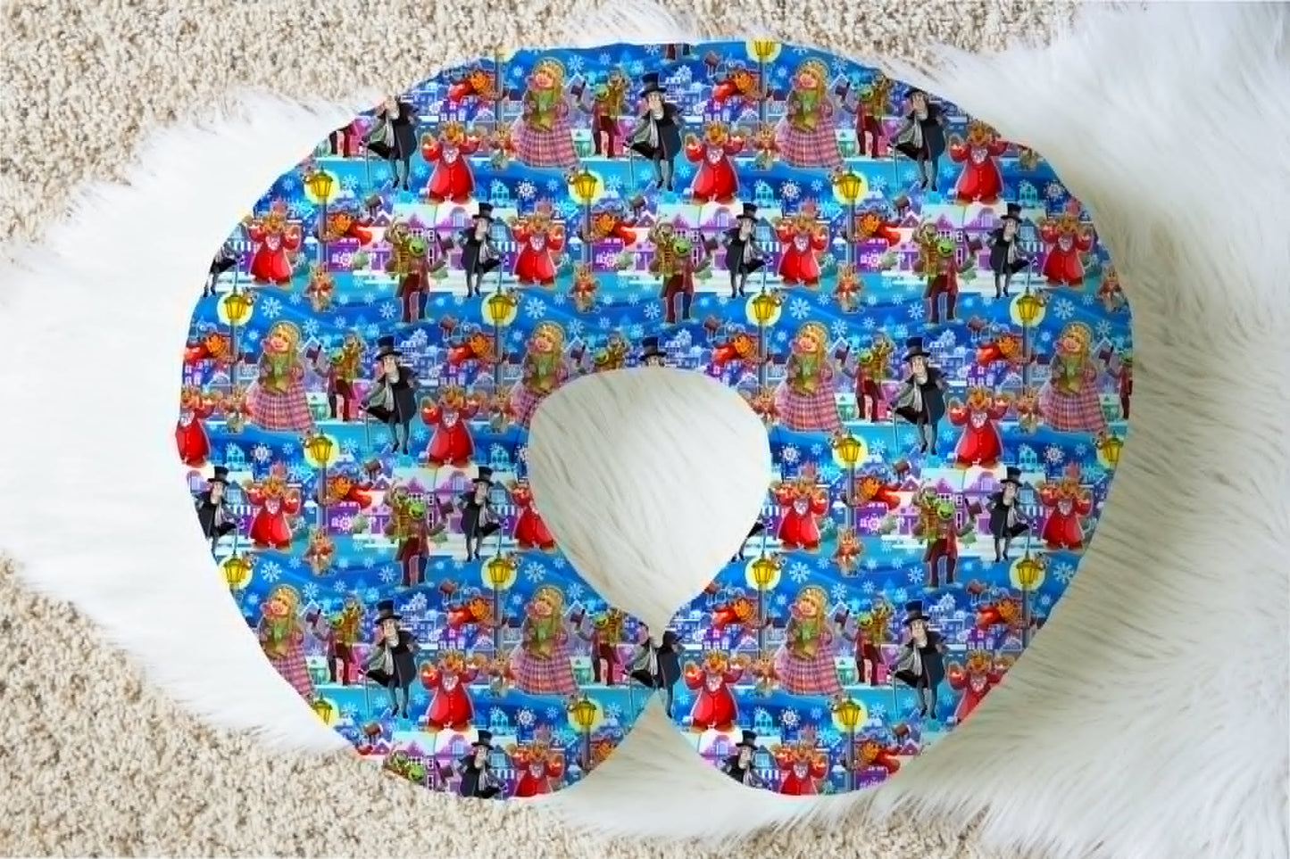 Muppets A Christmas Carol Nursing Pillow Cover