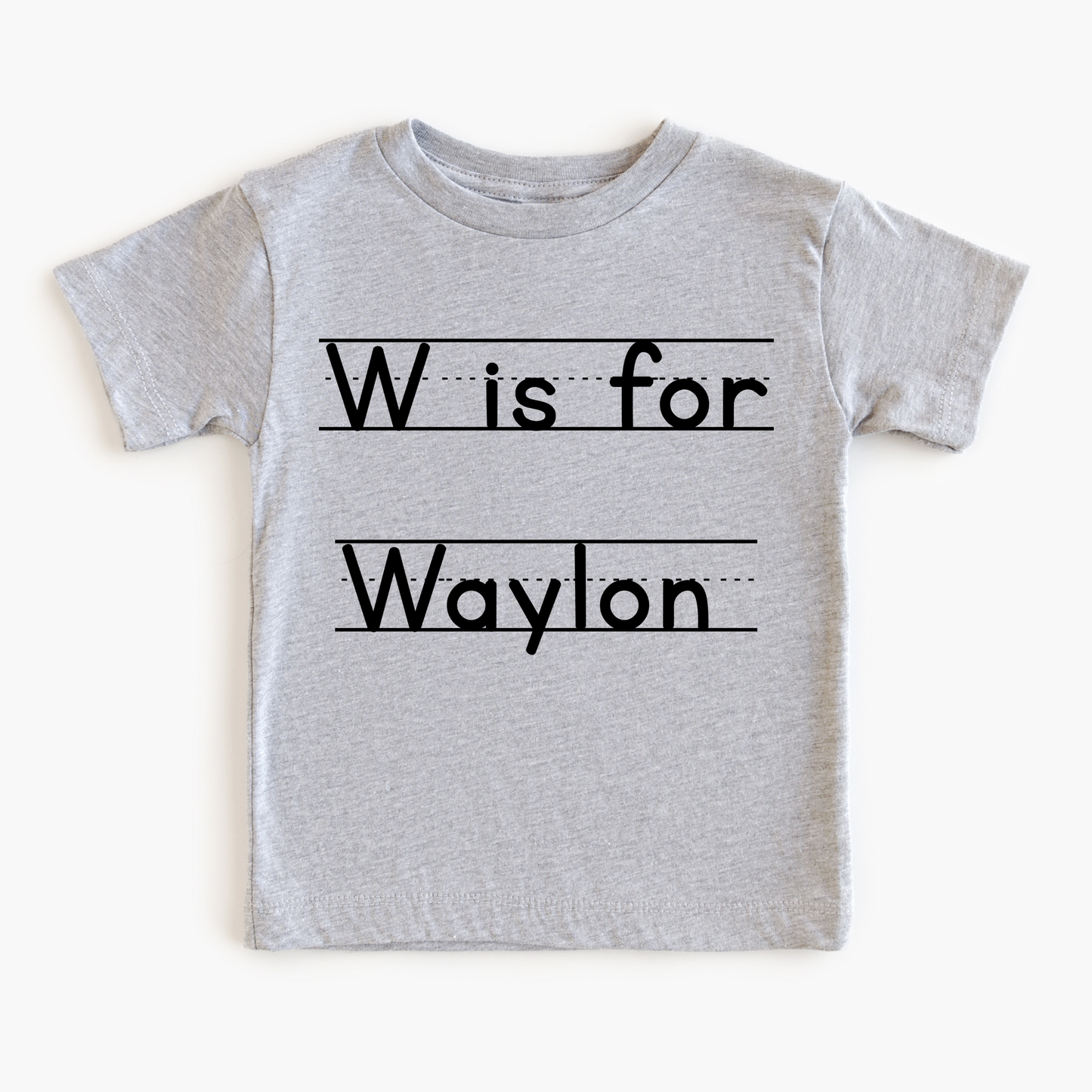 Back To School Personalized My Name Kids Graphic Tee  | Multiple Colorways