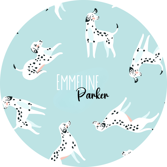 Seeing Spots Personalized Baby Name Nursing Pillow Cover