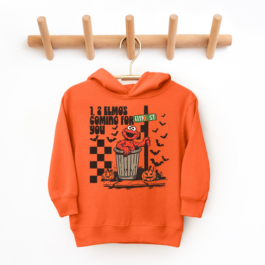 Elmo Street Halloween Toddler Hoodie | Multiple Colorways