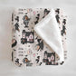 Say My Name 3X Halloween Personalized Minky Blanket
