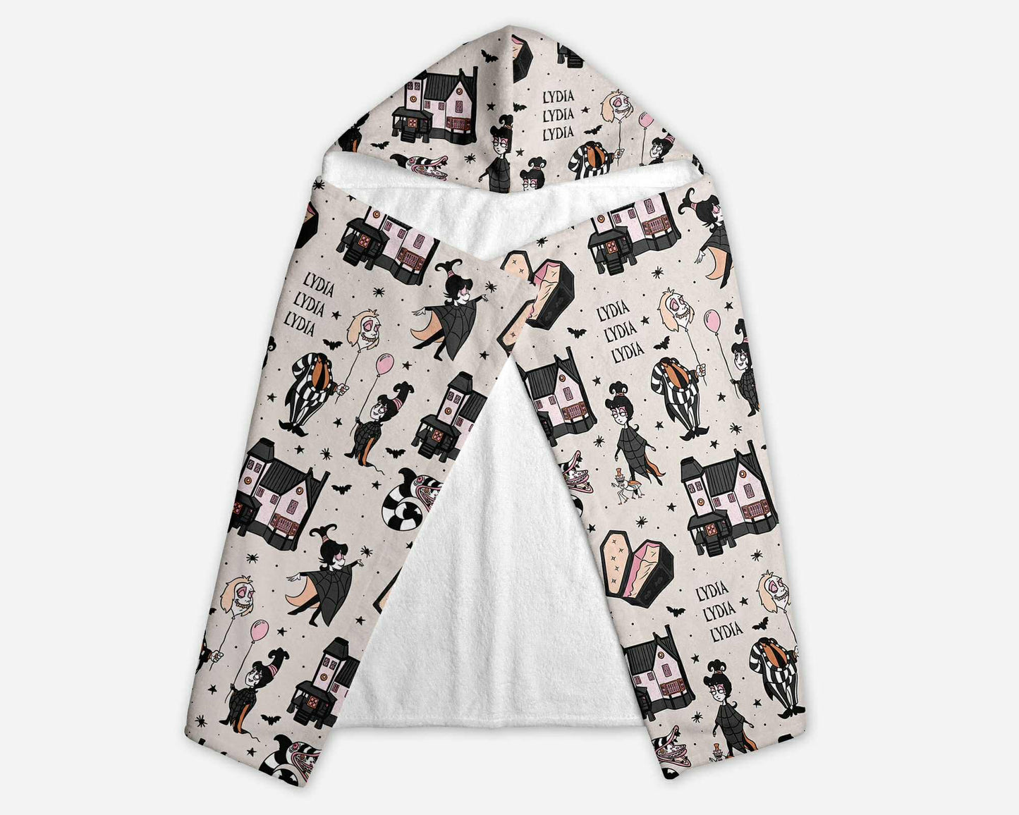 Say My Name 3X Halloween Personalized Hooded Towel