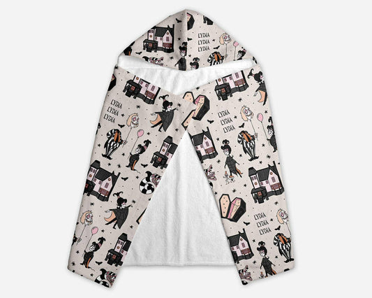 Say My Name 3X Halloween Personalized Hooded Towel