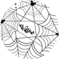 Spooky Webs Halloween Personalized Multi Use Cover
