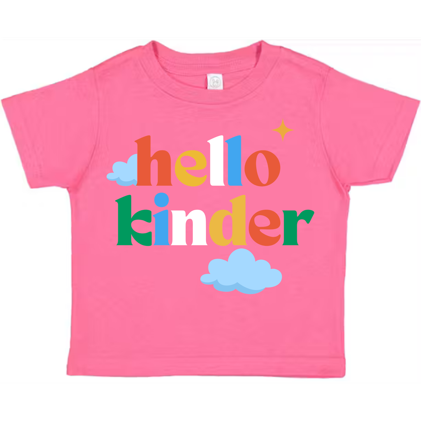 Back To School Hello Kids Graphic Tee  | Multiple Colorways & Grades
