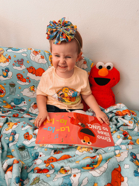 Snoozy Street Personalized Minky Blanket