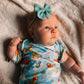 Snoozy Street Personalized Name Baby Bodysuit