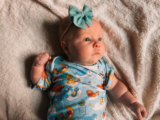 Snoozy Street Personalized Name Baby Bodysuit