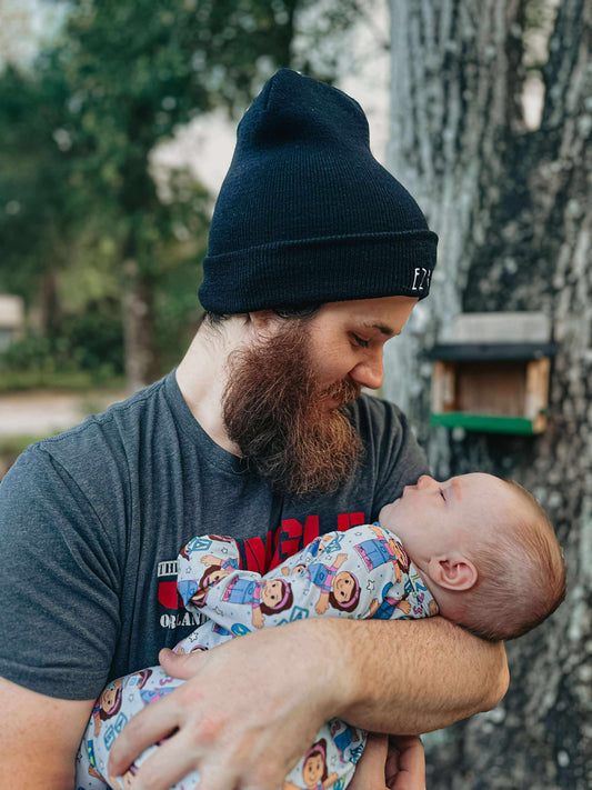Embroidered Personalized Knit Beanie | One Size Fits Most