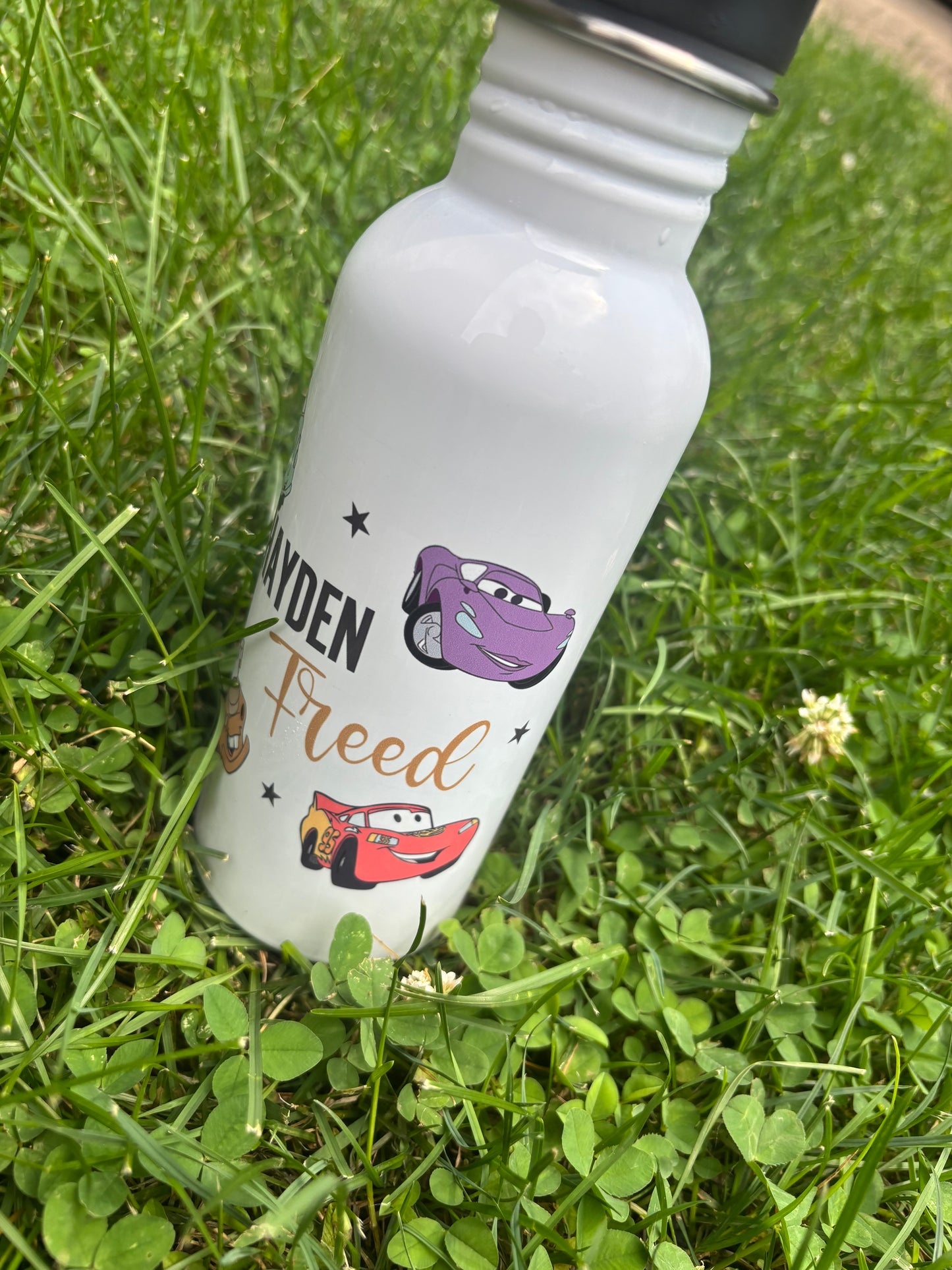 Mater & Friends Personalized Kids Water Bottle