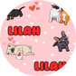Puppy Love Pink Personalized Sherpa Blanket
