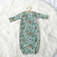 Cocoa & Cake Pops Personalized Name Infant Gown