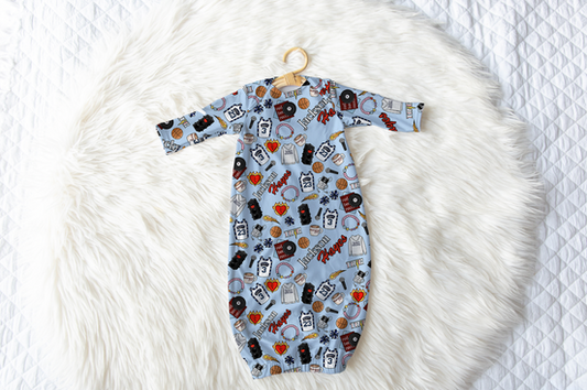 One Tree Hill Personalized Name Infant Gown